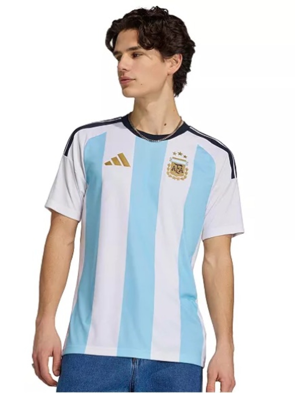 Adidas Argentina 2026 White (Home) Fan Jersey (NEW, W/ TAGS)
